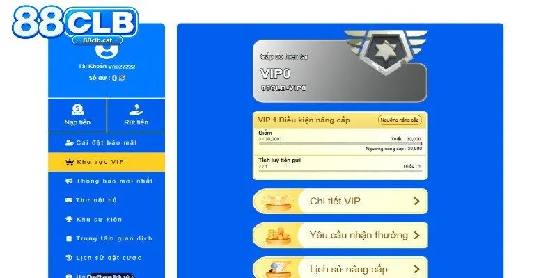Cơ chế vận hành chương trình VIP 88CLB