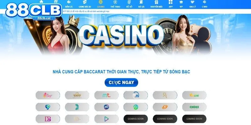 Đánh giá chung về sảnh cược 88CLB casino